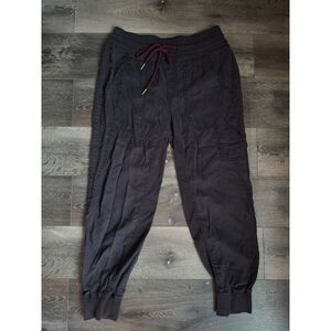 Anthropologie Womens Utility Jogger Pants Size Small‎ Black